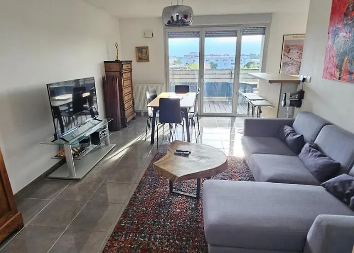 Appartement Coeur Toulousain Avec 2 Chambres